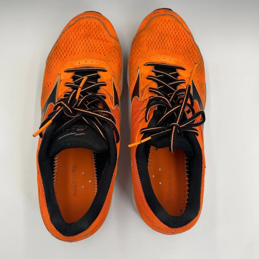Mizuno Wave Rider 20 Clownfish Men's 11 Orange Black Running Shoes J1GC170313